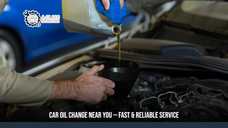 car oil change near me