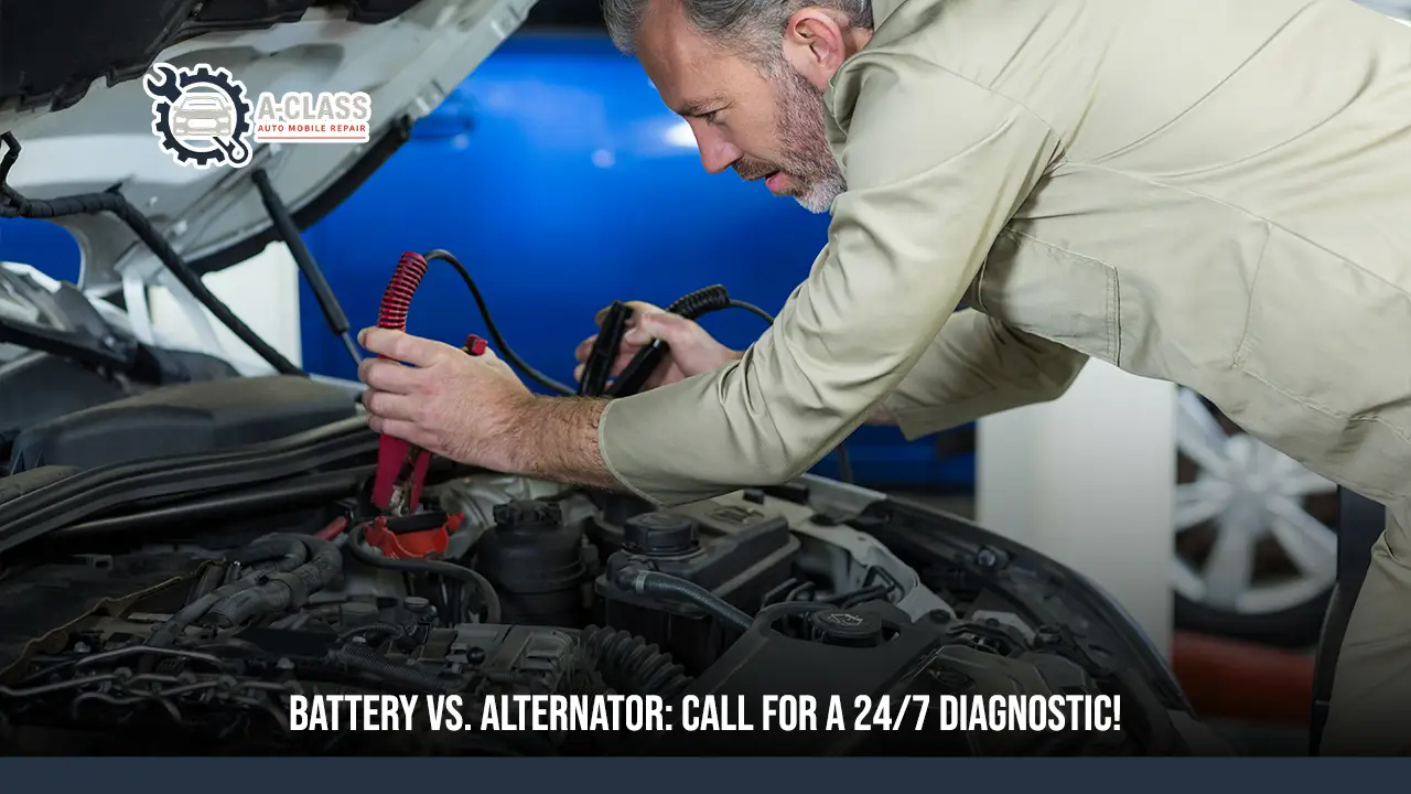 Battery vs. Alternator Call for a 247 diagnostic!