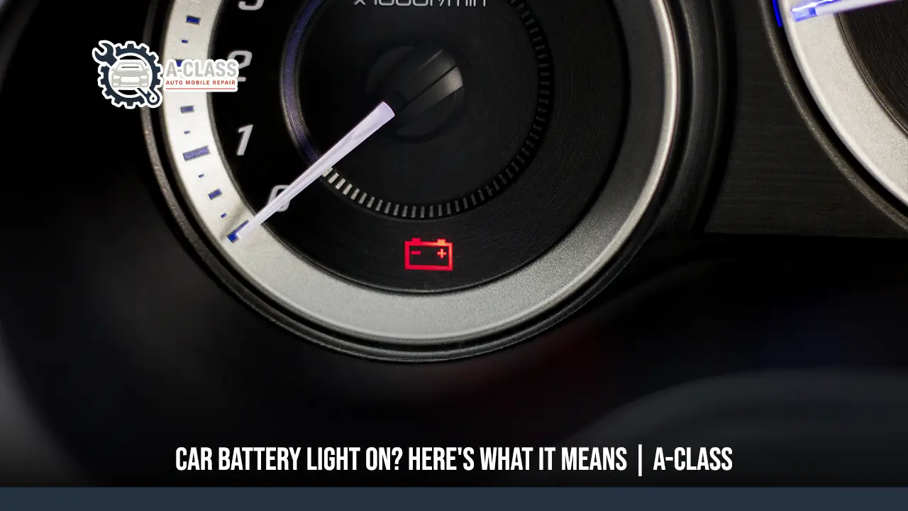 Why Your Car Battery Light Is On and What It Means