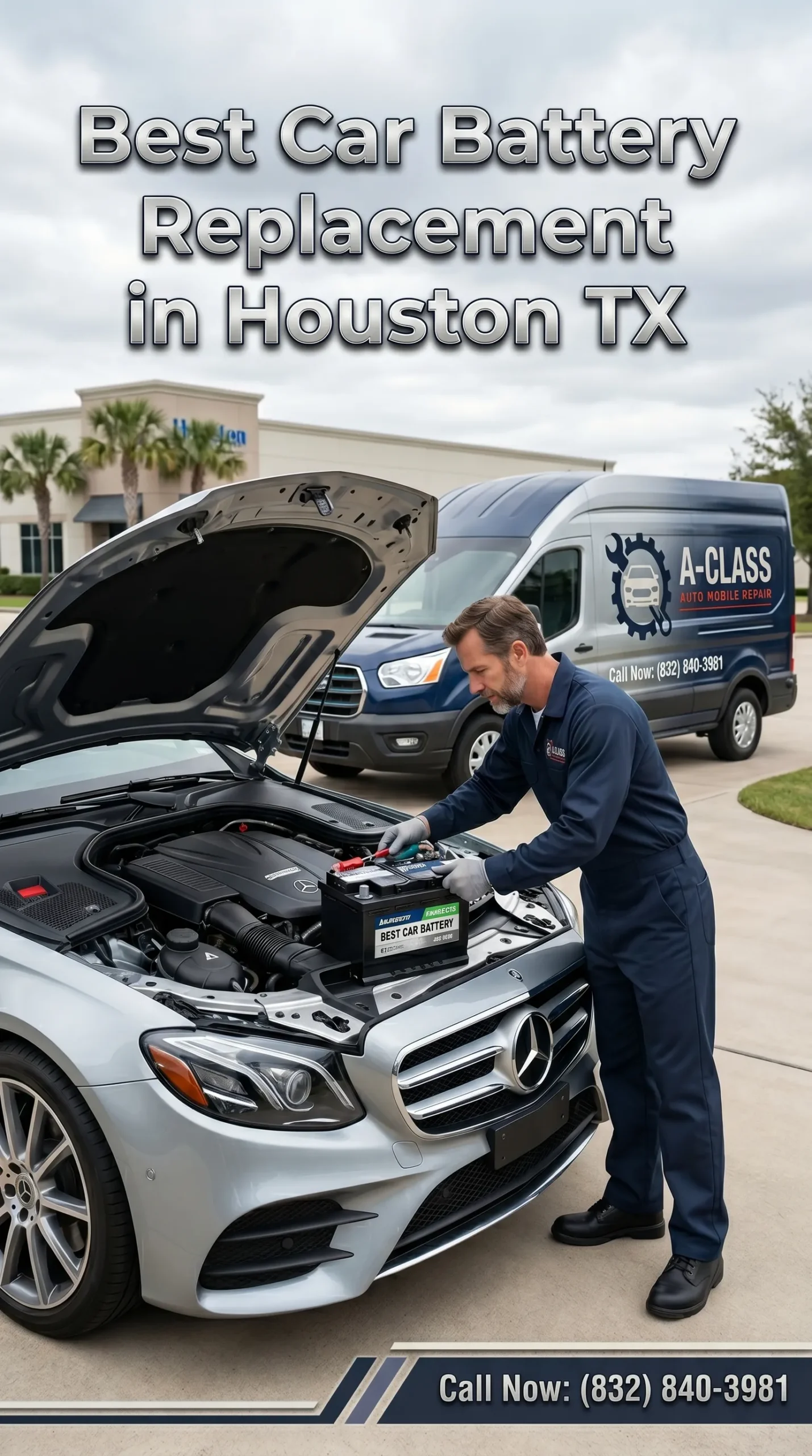 Car Battery Replacement Houston TX