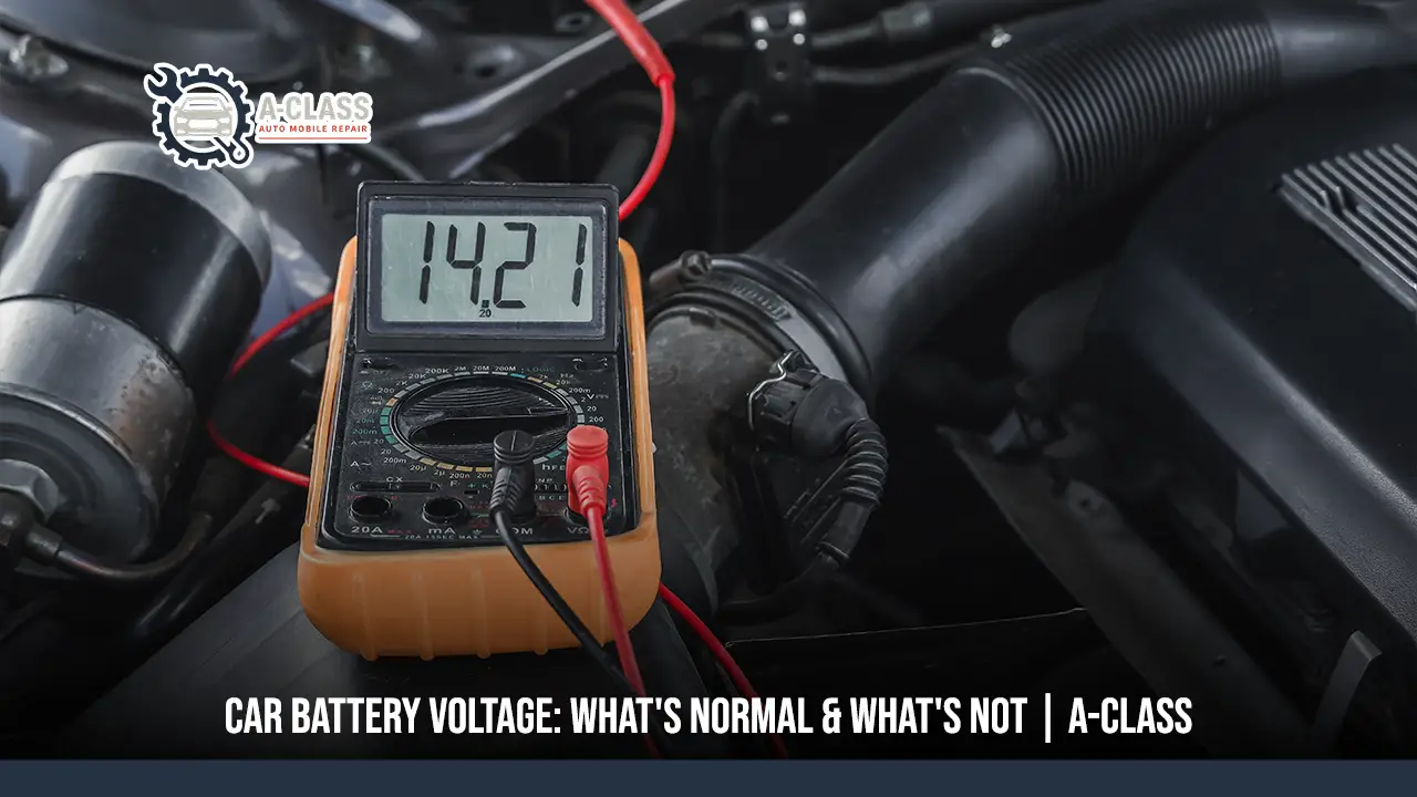 What Is Normal Car Battery Voltage? Full Guide for Healthy Readings