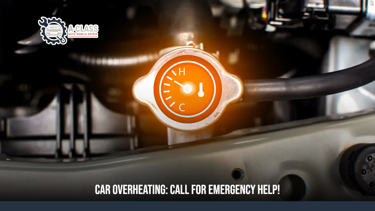 Car Overheating Call for emergency help