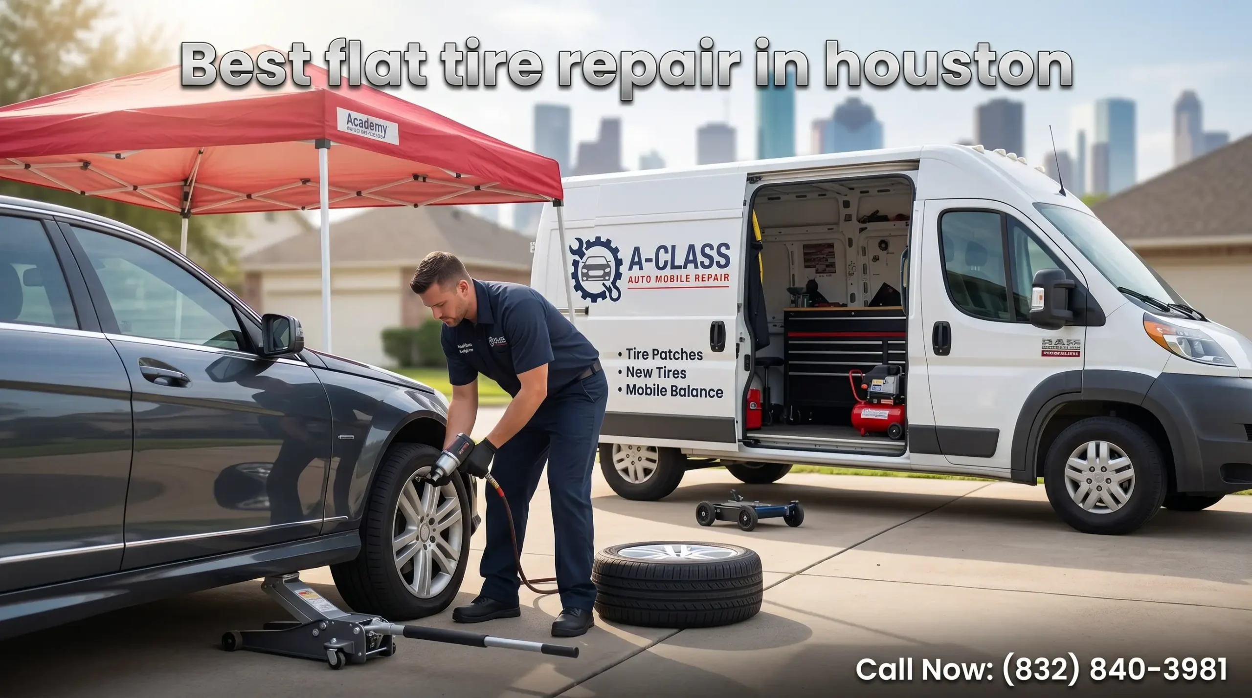 flat tire repair houston 01